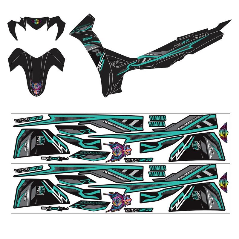 tem y11zr v2 dán xe sirius 50cc -110cc