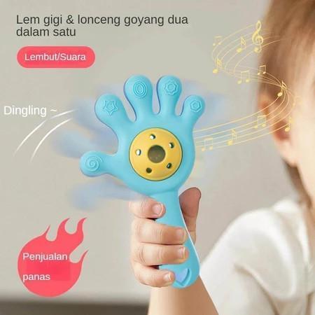 Mainan Bersuara untuk Bayi - Mainan Edukasi dengan Bunyi, Cahaya, dan Goyangan, Teether Silikon Food Grade Aman untuk Mulut Bayi 3+ Bulan Mainan Bersuara untuk Bayi - Mainan Edukasi dengan Bunyi, Cahaya, dan Goyangan, Teether Silikon Food Grade Aman untuk Mulut Bayi 3+ Bulan