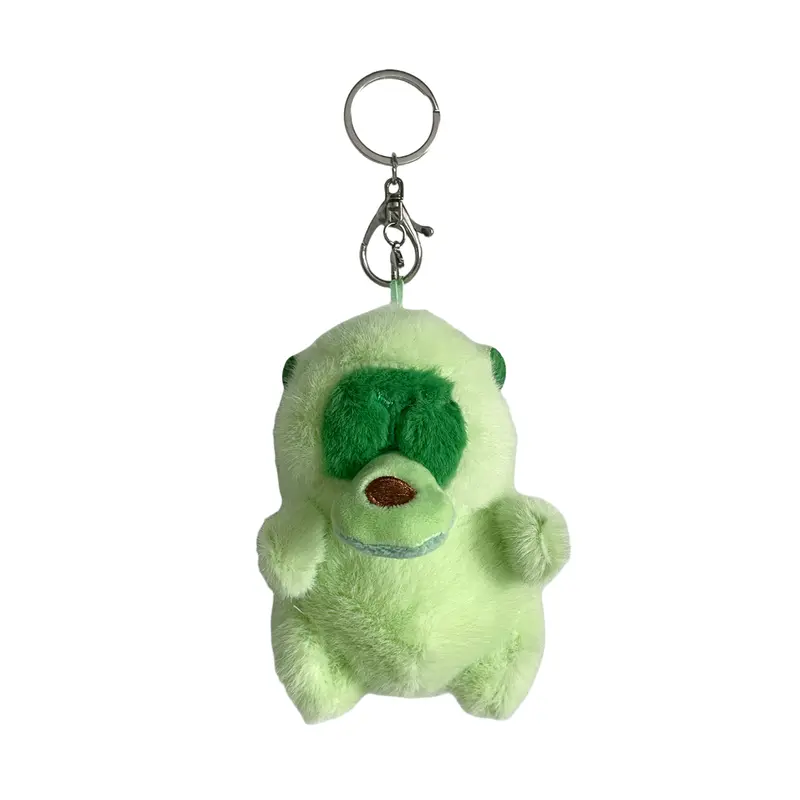 Búp Bê Nhồi Bông Capybara, Thiết Kế Bắp Cải Bơ Sáng Tạo, Đồ Chơi Lên Dây Cót Vui Nhộn, Thích Hợp Cho Trẻ Em, Mặt Dây Chuyền Gói Móc Chìa Khóa Women Móc Chìa Khoá Len 6