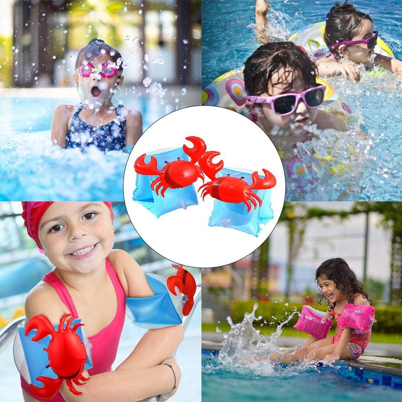 Product Introduction of Arm Ring Inflatable Baby Floats Hand Safety Float Swim Pool Floating Children Swim Training Tool 9