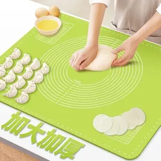 Alas Adonan Kue Silikon Tatakan Baking Anti Lengket 50 X 40 CM