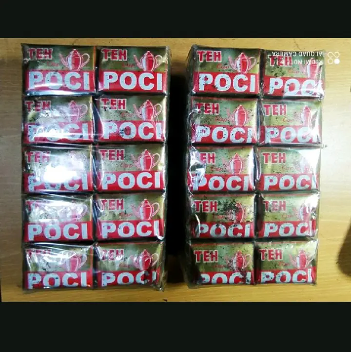 (1 slop isi 50 pcs) Teh poci gold serbuk/bubuk