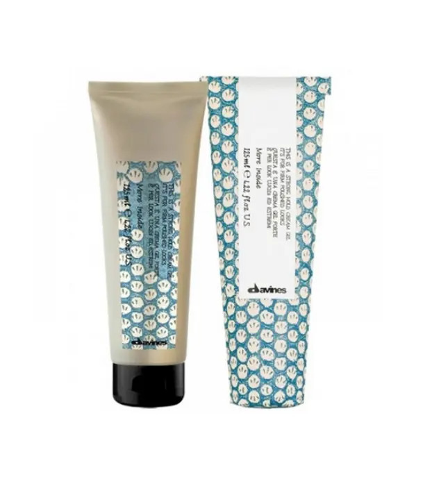 Tạo Kiểu Tóc - Davines Strong Hold Cream Gel - Kem-gel giữ nếp cứng (125ml) - LT