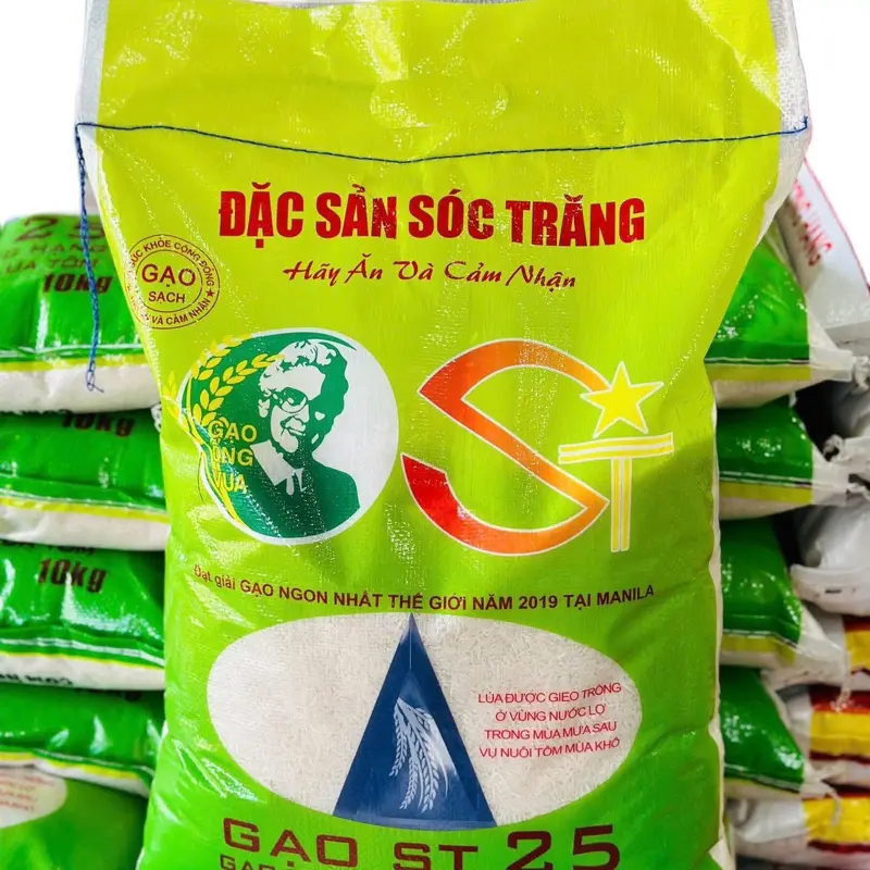 Gạo ông vua ST25 túi 5kg - 10ky