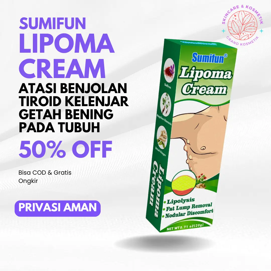 KRIM BENJOLAN LIPOMA jinak / uci uci