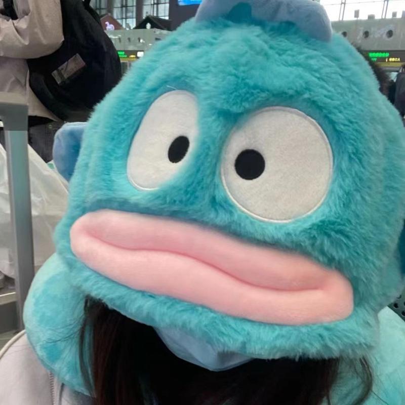 Product Introduction of Bantal Bentuk U Bertudung, Rekaan Kartun Trend Jahitan Gaya Jepun, Bantal Leher Perjalanan Kapal Terbang, Bantal Tidur Petang, Sesuai untuk Pasangan 10
