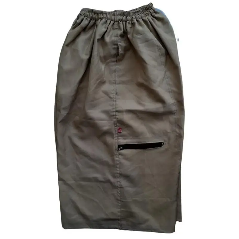 Celana Kolor Jumbo Adem Bahan Katun twil Panjang Pria Tebal Pendek Kantong Santai Twill 4