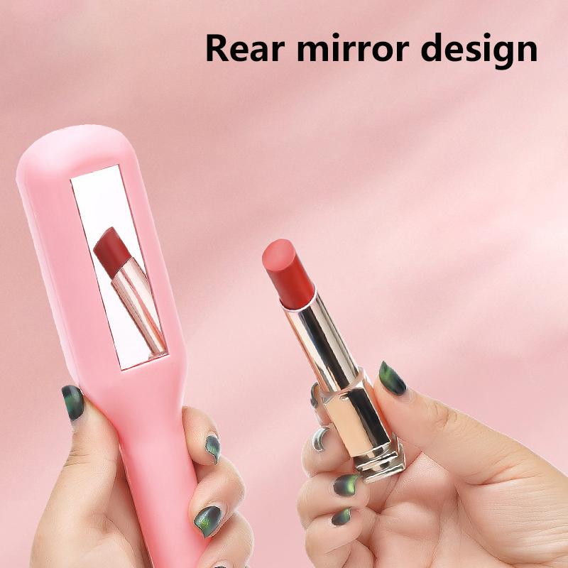 Product Introduction of Portable Telescopic Comb With Mirror Self Cleaning Hair Brush Massage Anti-static Hair Smoothing Comb Hairdressing Tools 18