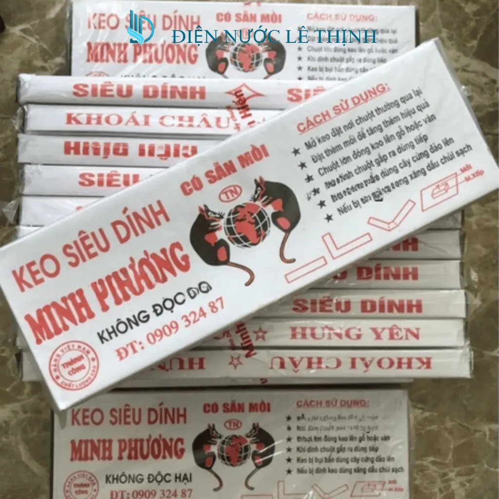 Keo dính chuột [BẪY SIÊU DÍNH SIÊU ĂN] - HÀNG LOẠI 1