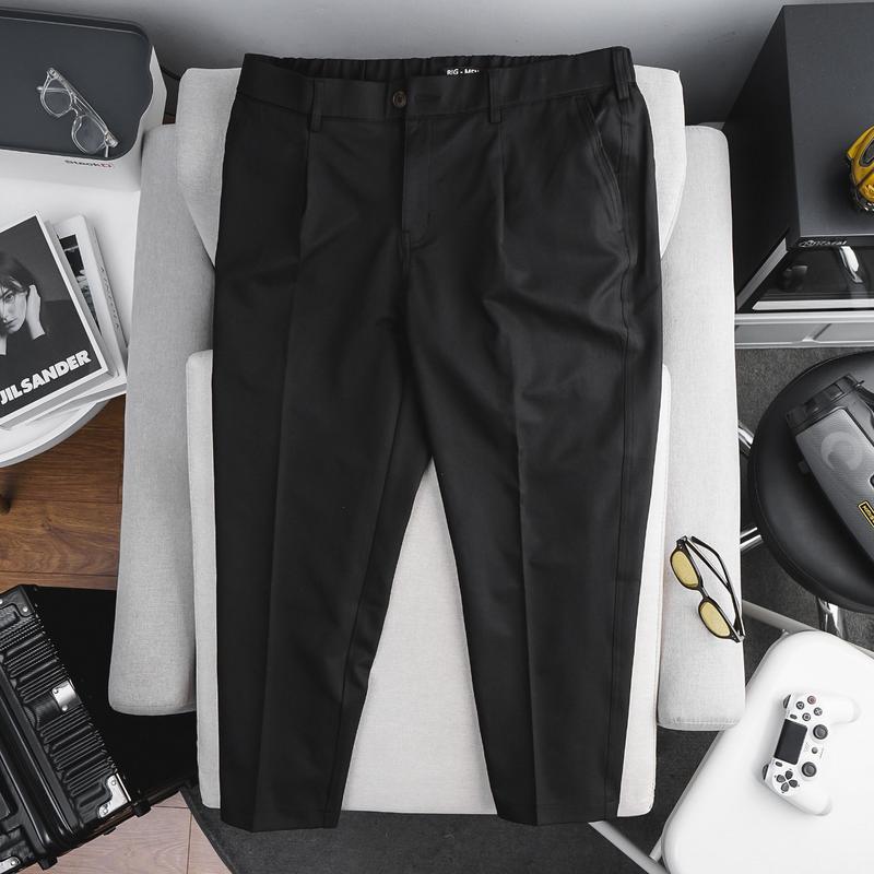 Quần tây nam big size form baggy lưng thun co giãn bigmen <130kg