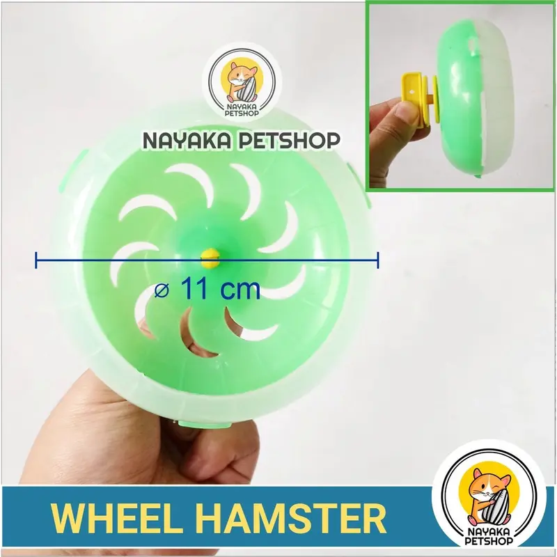 Kincir Hamster Gantung Mainan Roda Wheel Rolling 0