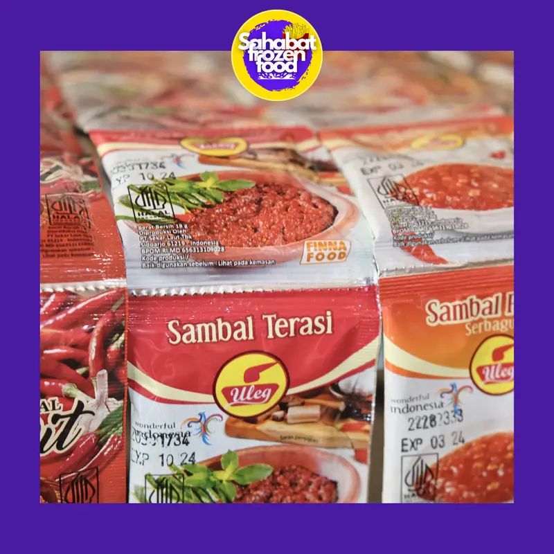 Finna Food - Sambal Uleg Sachet 10pcs Masakan 3