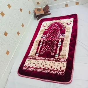 COD Sajadah Tebal Busa Serat Empuk Dan Lembut Dilapisi Bahan Busa Serat Dengan Ukuran Jumbo 110x70 cm