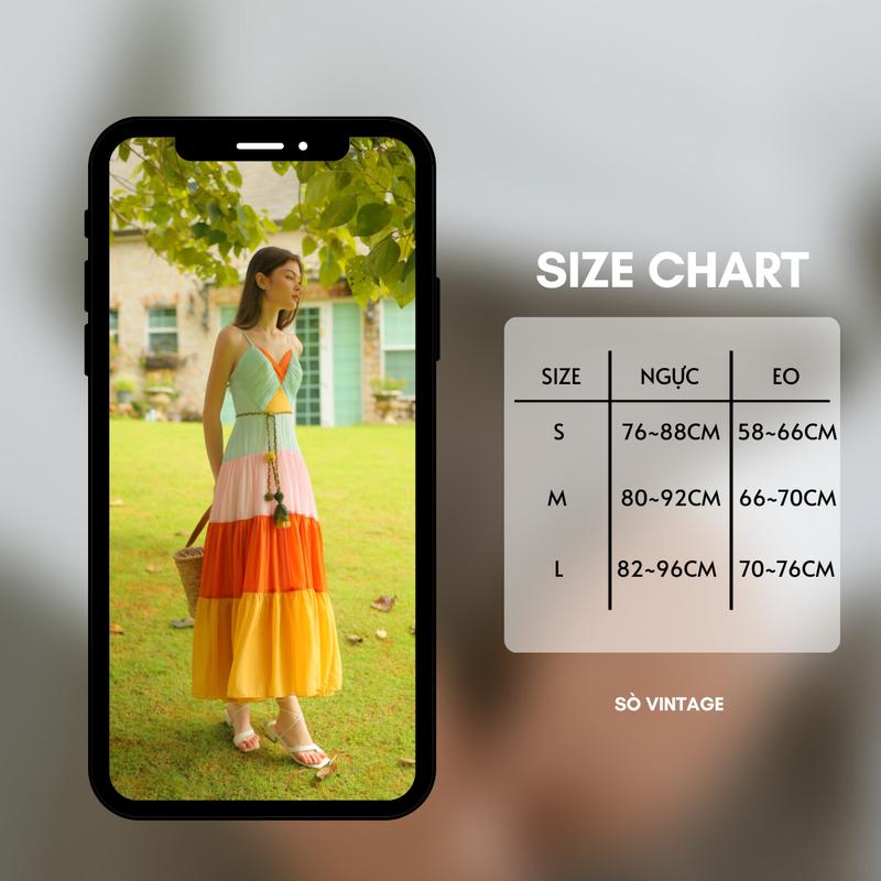 Product Introduction of SÒ VINTAGE - LUCIE đầm ren phối lưới tay dài, cổ sơ mi 0
