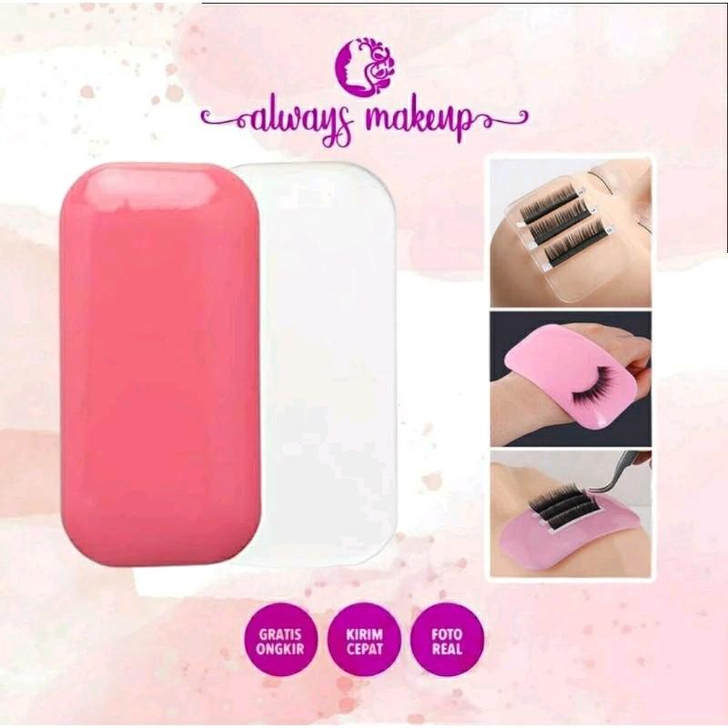 SILICONE PAD EXTENTION FAKE LASHES FALSE HOLDER FOR EYELASH EXTENTION GLUE SILICONE PAD 0