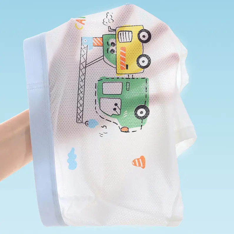 12-40 kg Set 4 Quần Chip bé trai thông hơi thoáng khí cao cấp, Quần chip xe, khủng long cho bé trai Len 3
