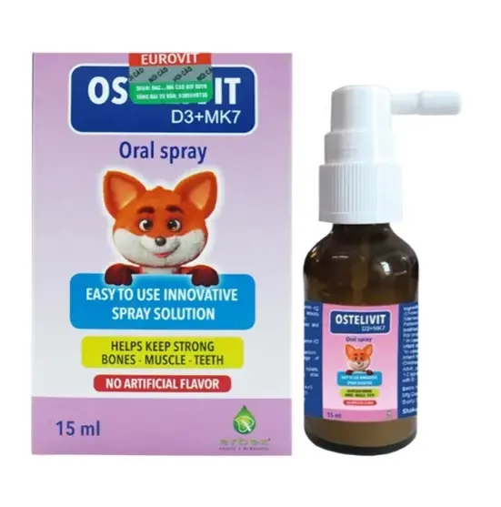 D3 + MK7 OSTELIVIT hỗ trợ tăng chiều cao (dạng xịt) 3