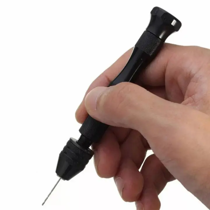 Set máy khoan cầm tay và 10 mũi khoan tiện lợi 4