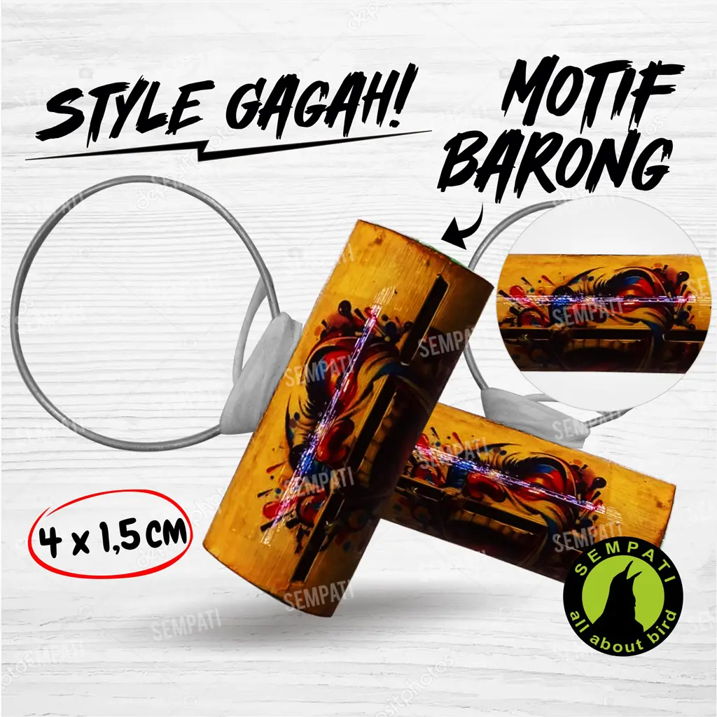 SEMPATI Sawangan Merpati Hotang Hatong Merpati Kalung Sulingan Mainan Burung Dara Pluit Fiber Nyaring SWGTG