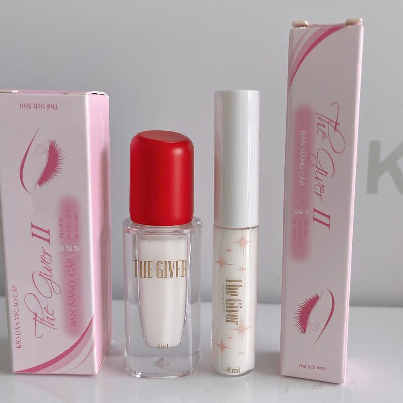 Keo dán mi The Giver 3 trong 1 keo gắn lông mi giả, nối mi, mi gân trong, keo gắn mi giả an toàn cho mắt