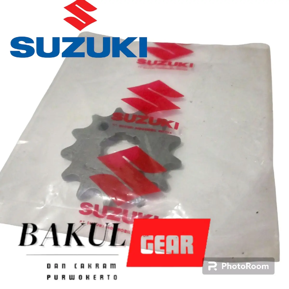 Gear gir depan SUZUKI Smash SHOGUN 125 Motor