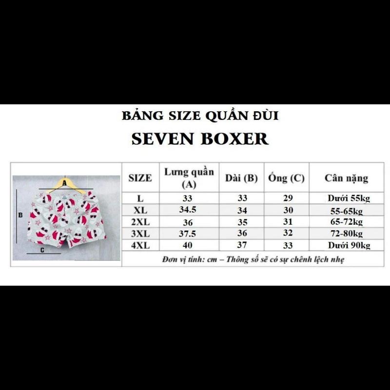 Product Introduction of COMBO 5 Quần đùi nam- Quần đùi thun nam Seven Boxer 19