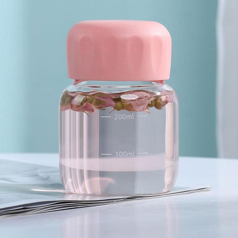Product Introduction of Bình Nước Thủy Tinh, Dung Tích 300ml, Có Tay Áo Cốc Và Nắp, Cầm Tay Cho Gia Đình, Thích Hợp Cho Bữa Sáng, Cà Phê, Nước Ép, Sữa, R0S8 38