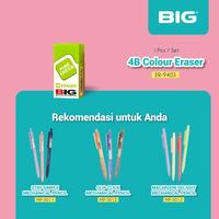 Gambar 1 Pcs BIG Penghapus / Eraser Pensil Warna Warni Colour Kecil Dust Free ER-9403 dari bigstationery Kota Surabaya 4 Tokopedia