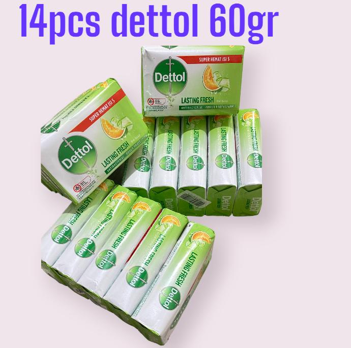 promo dettol 60 gram 14pcs sabun mandi murmer Soap Hand 1