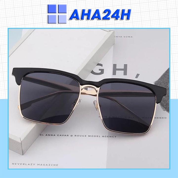 Mắt kính hàn quốc V thời trang AH167 cao cấp gọng kính mát râm nam nữ unisex tinh tế