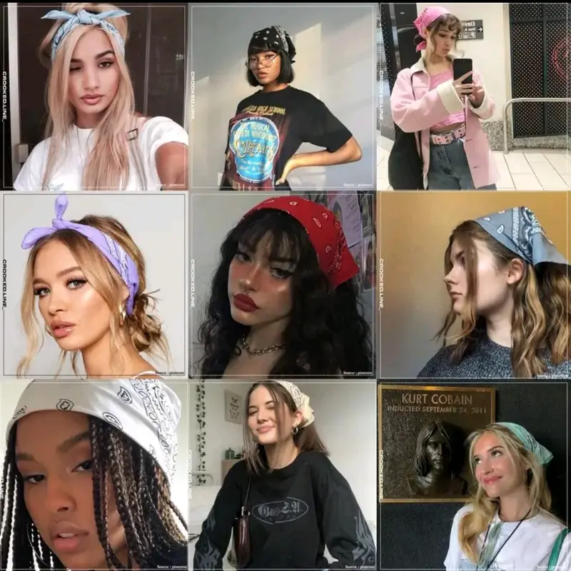 Bandana Sleyer Pria wanita Slayer Iket Penutup Rambut Murah masker motif batik kain Termurah katun 3