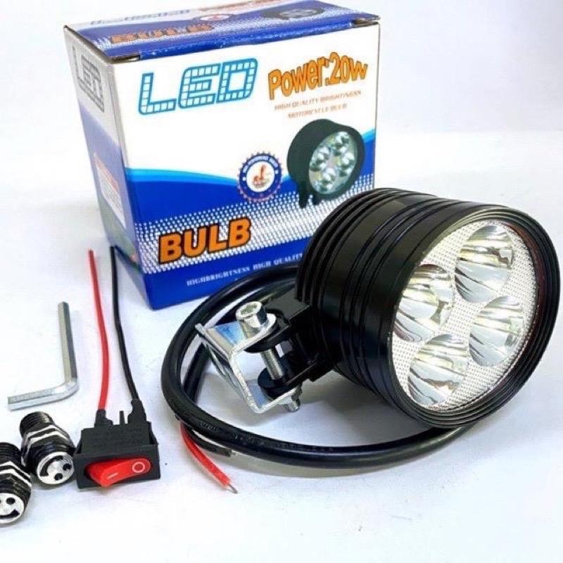 Đèn Led trợ sáng L4 ngắn siêu sáng đèn xe điện xe máy oto chống nước.... Phụ tùng phụ kiện