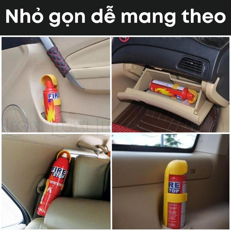 Bình cứu hộ /CH cầm tay mini dành cho xe ô tô và văn phòng. Trong các trường hợp đặc biệt 4