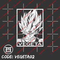 Gambar Kaos distro anime VEGETA - DRAGON BALL material cotton combed 30s dari mangjapan Kab.Ciamis 3 Tokopedia