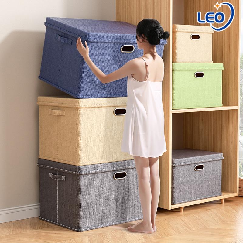 2026 NEW Hộp Vải Đựng Quần Áo Có Nắp túi đựng quần áo Hộp Đựng Đồ Đa Năng Bông Dày Thùng Đựng Quần Áo Gấp Gọn storage box hộp đựng quần áo chia ngăn