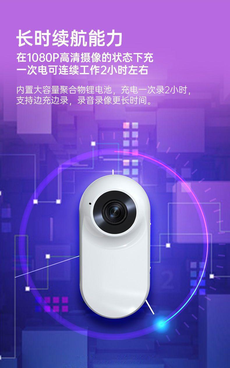 Product Introduction of Thumb Pet Camera Ultra-Long Life Battery Magnetic Thumb Motion Camera HD Portable Recorder 32