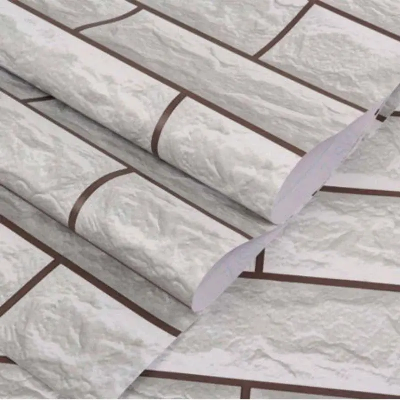 Bata Putih List Coklat