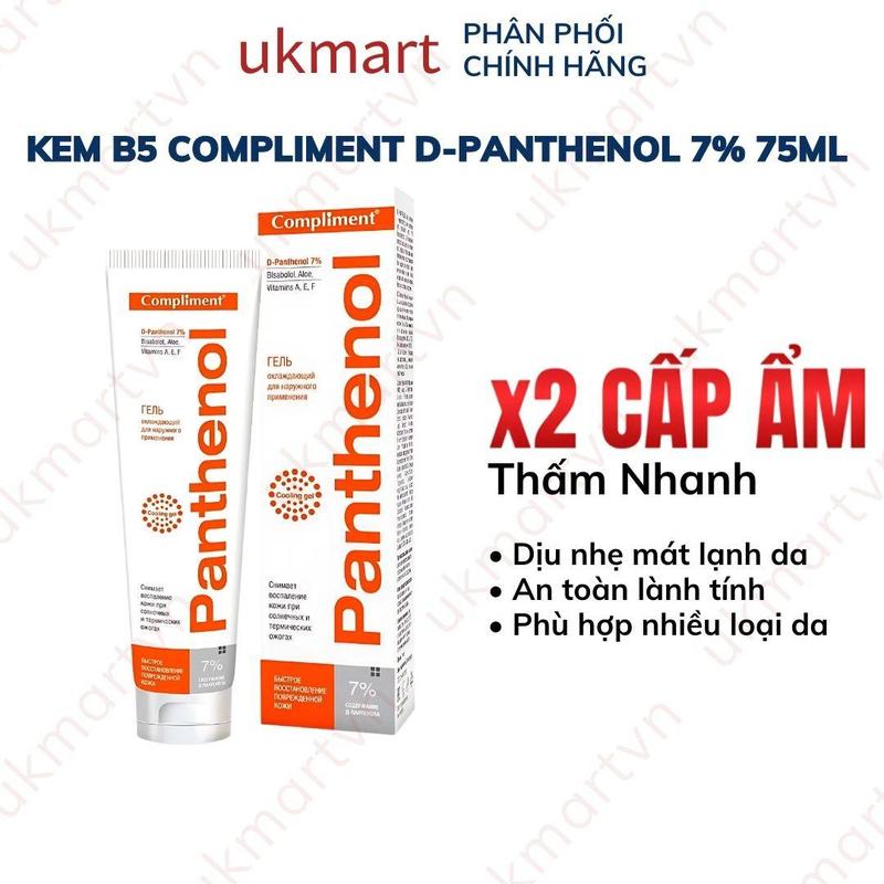 Kem Dưỡng Da B5 Compliment Panthenol 7% - 75ml
