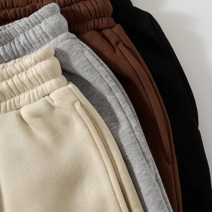 Sweatpants Jogger Cewek Santai Hangout Kekinian Viral H m Bahan Fleece Lari Training Joger Olahraga Gym Nyaman Sport Cepat Kering Nyaman Pria Wanita Uniseks 1