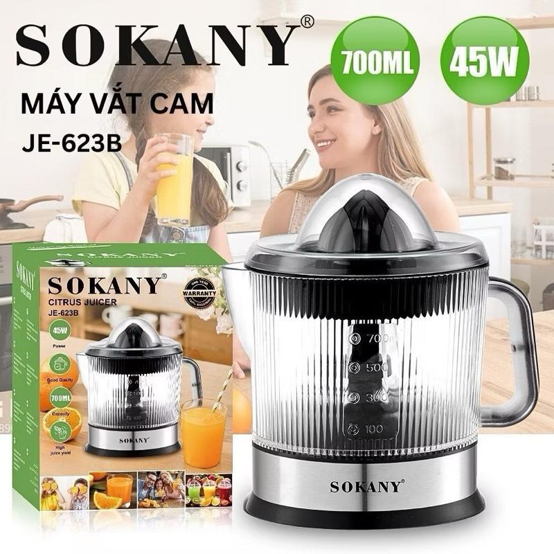 Máy Vắt Cam Điện SOKANY Công Suất 45W Dung Tích Cối 0,7L Tiện Lợi Và Dễ Sử Dụng Phù Hợp Cho Cả Gia Đình