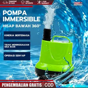 【Hot Sale】Stok siap 4200L/H Daya hisap tinggi 25W-100W Pompa Air Celup Aquarium Kolam Ikan Submersible Water Pump pompa air kolam ikan
