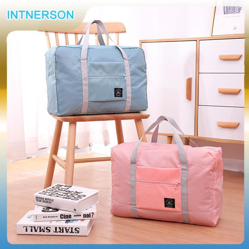 Di chuyển túi hành lý xách tay du lịch túi xách đa chức năng công suất lớn gấp quần áo túi xách T