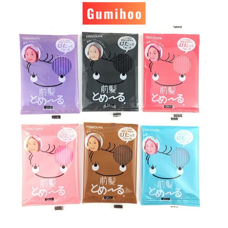 Product Introduction of 10 gói Miếng dán tóc (2cái/gói) cố định phụ kiện tóc Gumihoo 13