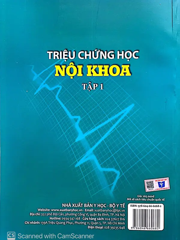 Benito - Sách - Triệu chứng học nội khoa (tập 1) - 2023 - NXB Y học 1
