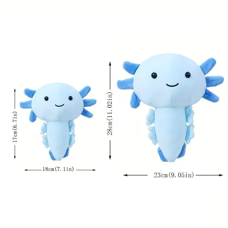 Cute Axolotl Plush Toy, Soft & Comfy Plush Toy, Lovely Birthday Gift for Girls & Boys, Fun Gifts for Family & Friends,  Toys for Girls Fun 1