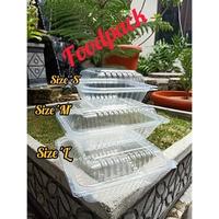 Gambar Kotak makan/ plastik mika makanan / foodpack Size 'M' - - dari Anugrah Plastik_NEW Kota Surabaya 2 Tokopedia