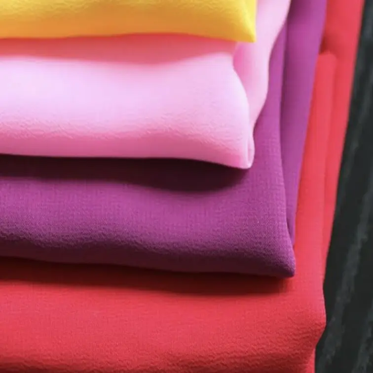Kain Sifon Polos Bahan Shifon Meteran