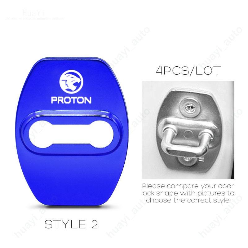 Product Introduction of 4pcs/set Car Door Lock Cover Protective Decoration Stainless Steel for Proton Wira Persona X50 Saga Vvt Waja X70 Iriz Exora Accessories 26