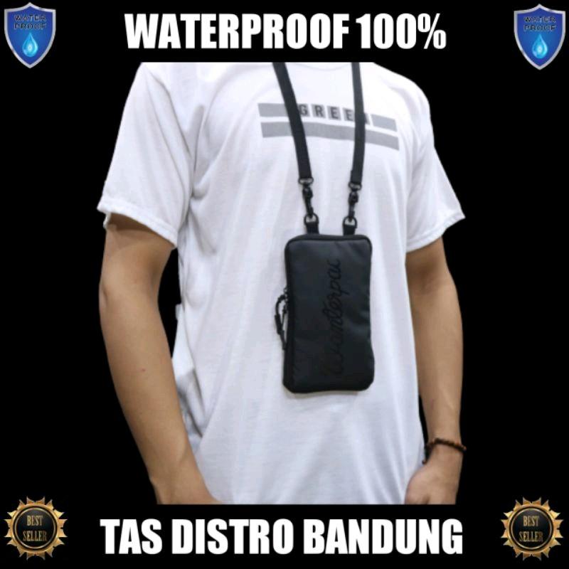 hanging wallet waterproof kartu hp Sako TDB193 tas waterproof anti air Selempang 3