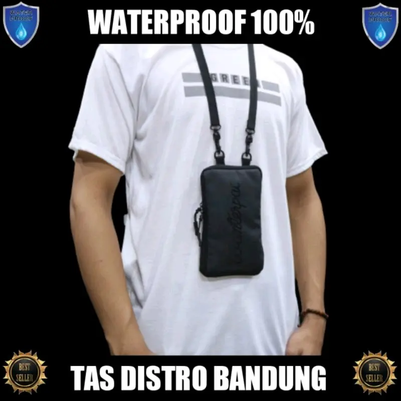 hanging wallet waterproof kartu hp Sako TDB193 tas waterproof anti air Selempang 2